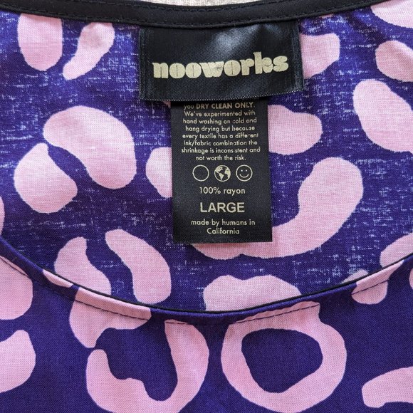 Nooworks Rayon Tank in Cheetah Spot - Size Large - Picture 5 of 7